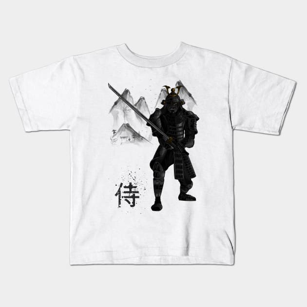 HONOR - black version Kids T-Shirt by berserk